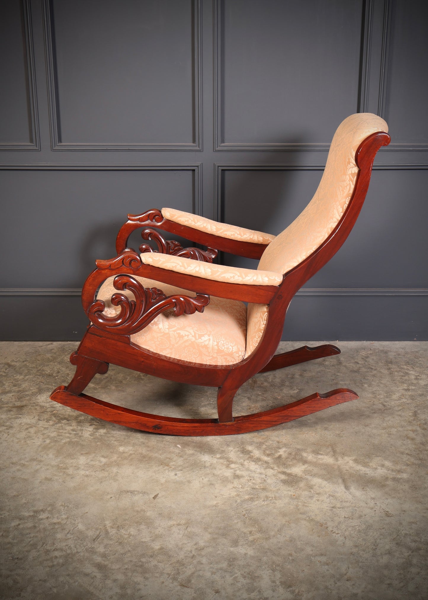 William IV Mahogany Rocking Chair