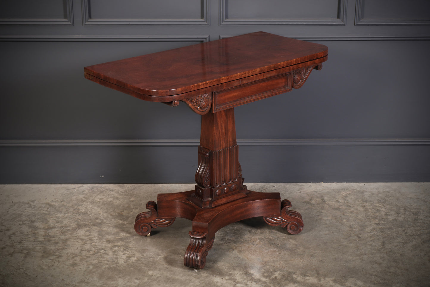 William IV Mahogany Tea Table