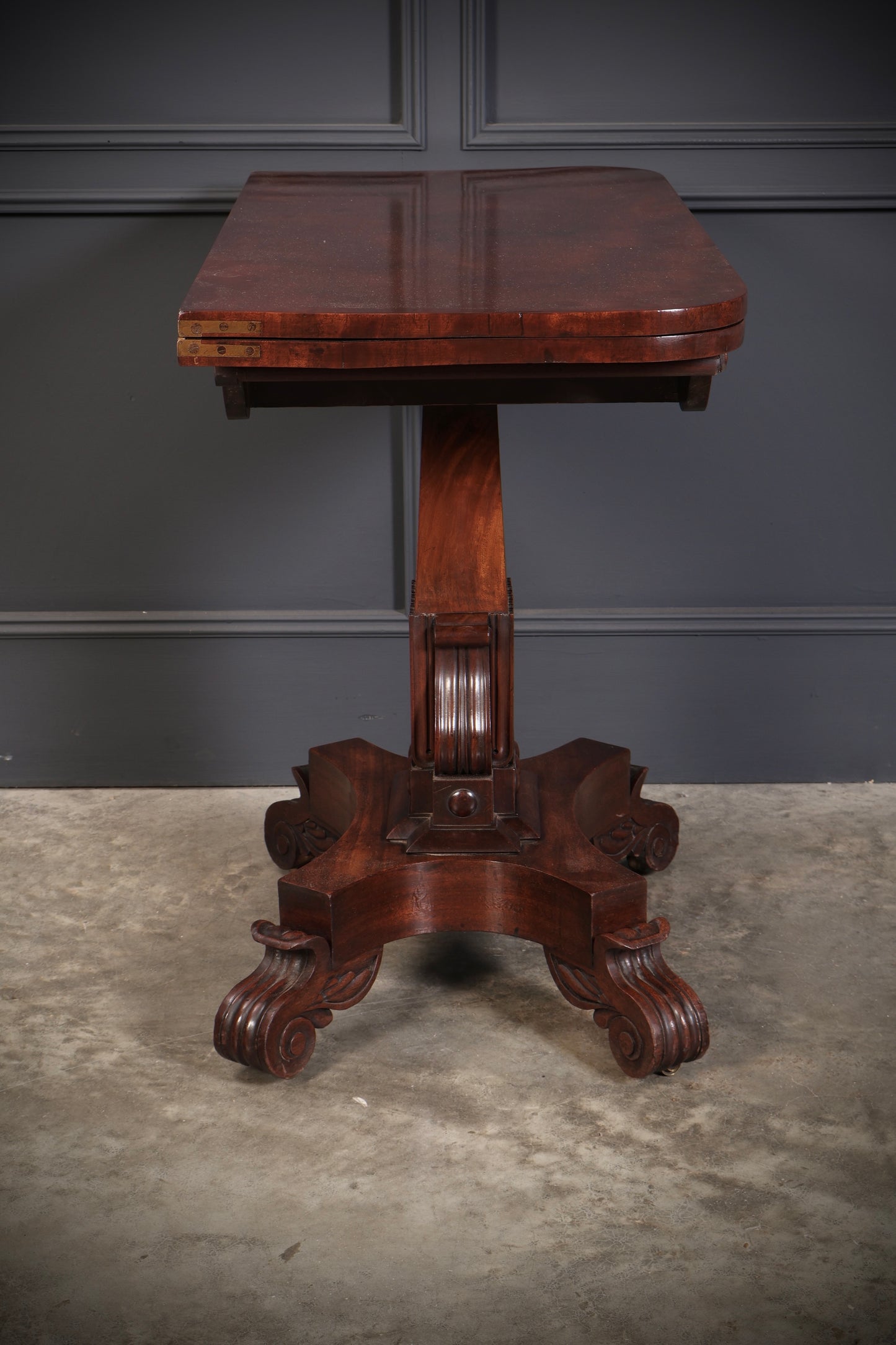 William IV Mahogany Tea Table