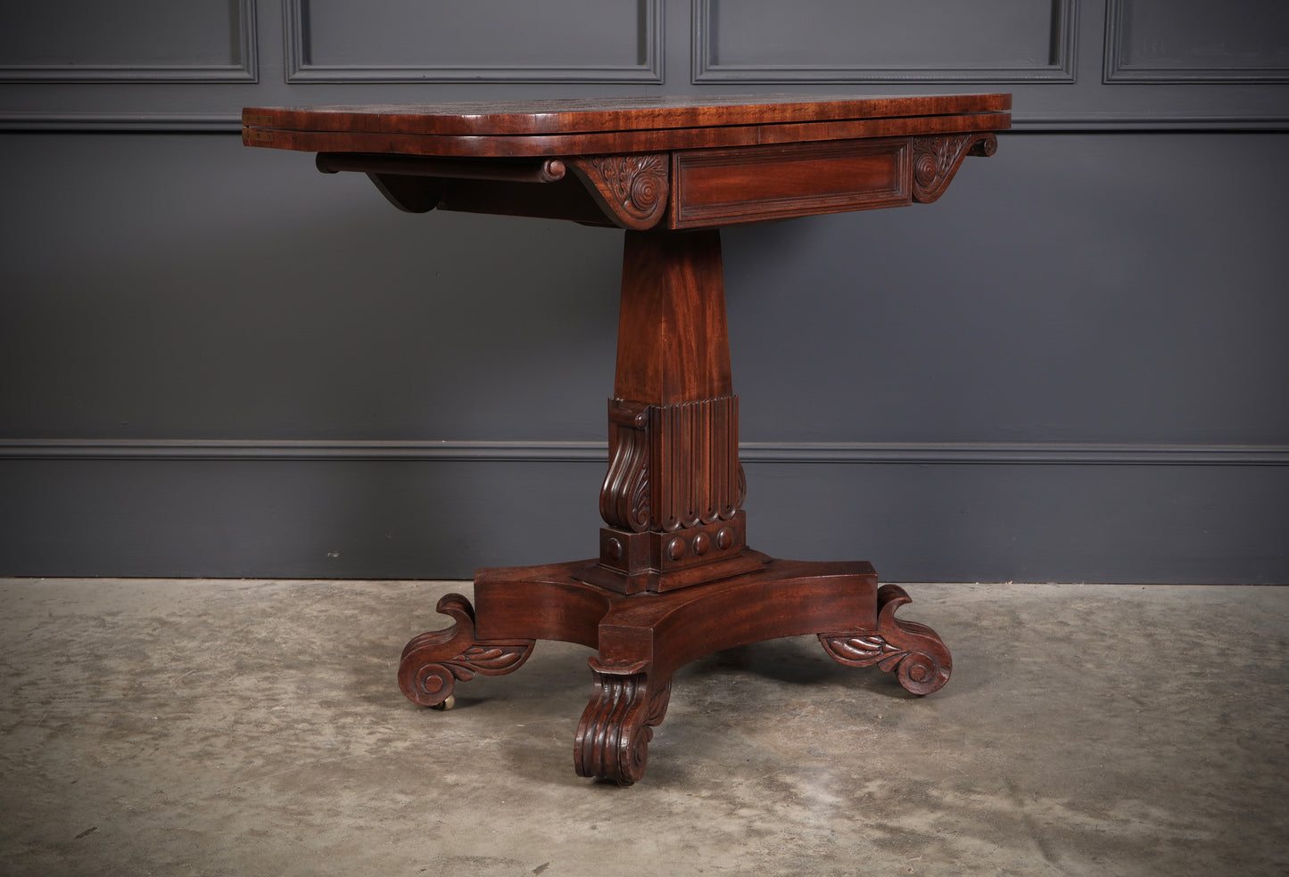 William IV Mahogany Tea Table