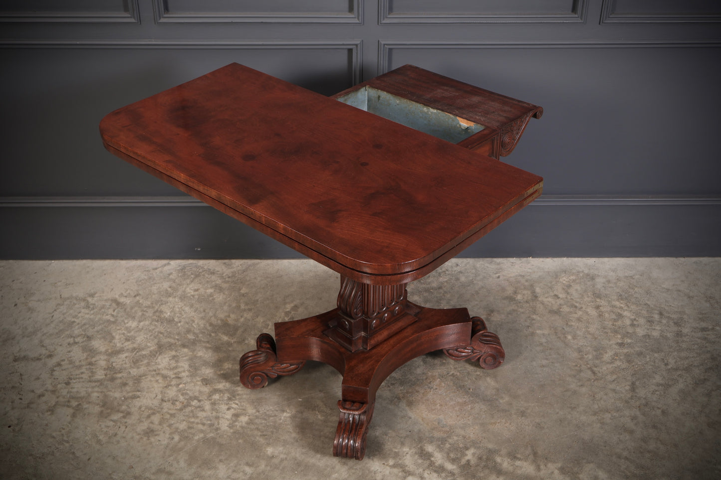 William IV Mahogany Tea Table