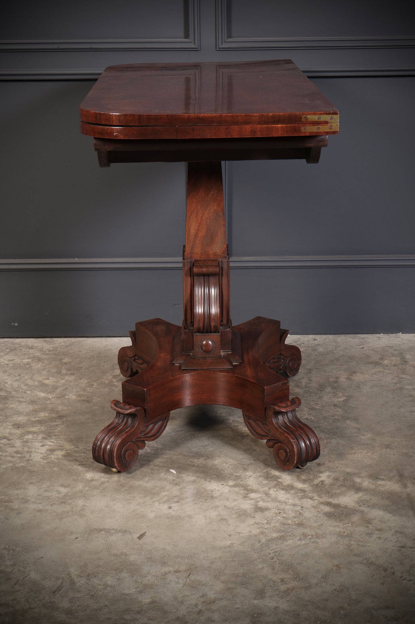 William IV Mahogany Tea Table