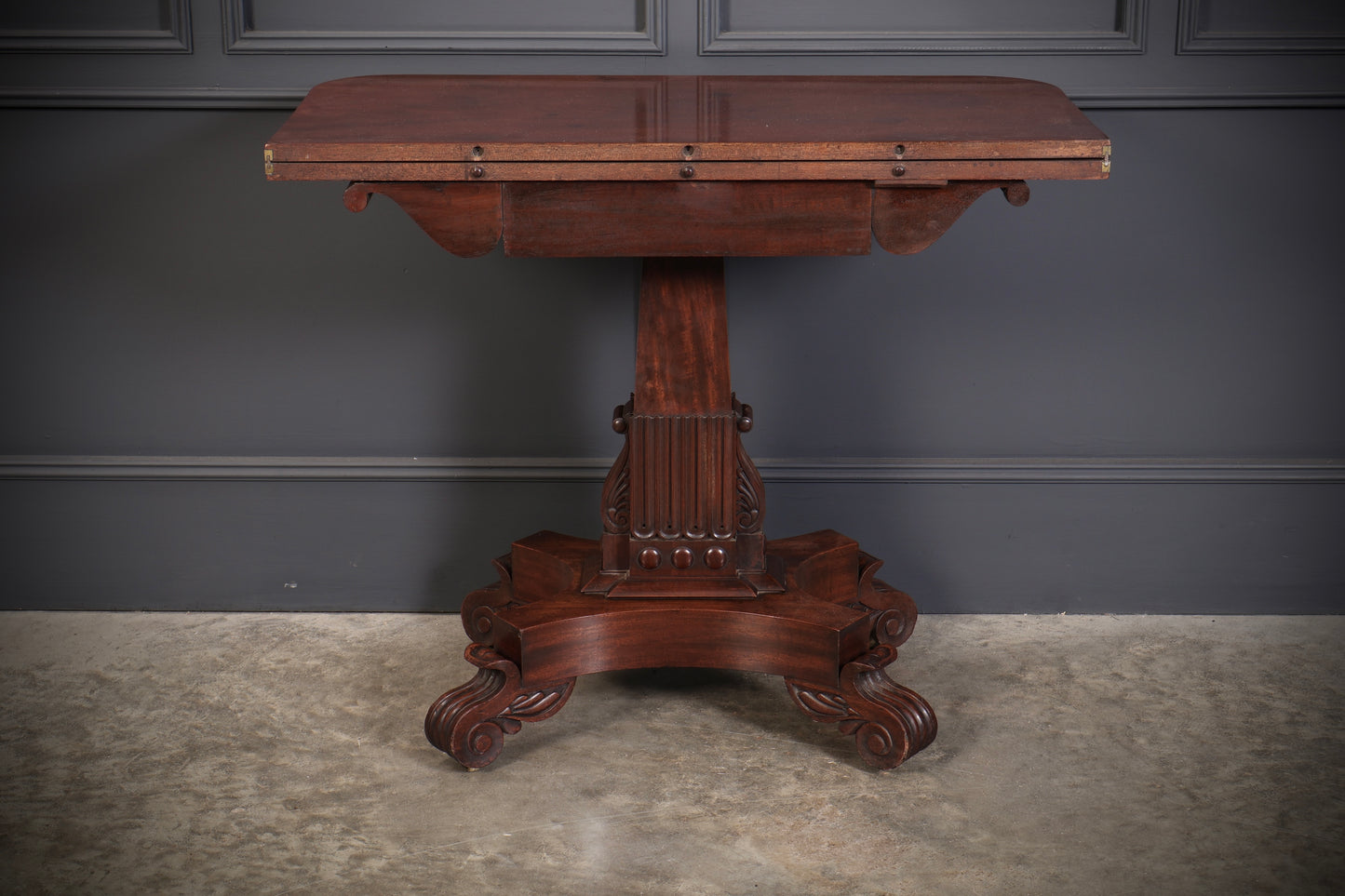 William IV Mahogany Tea Table