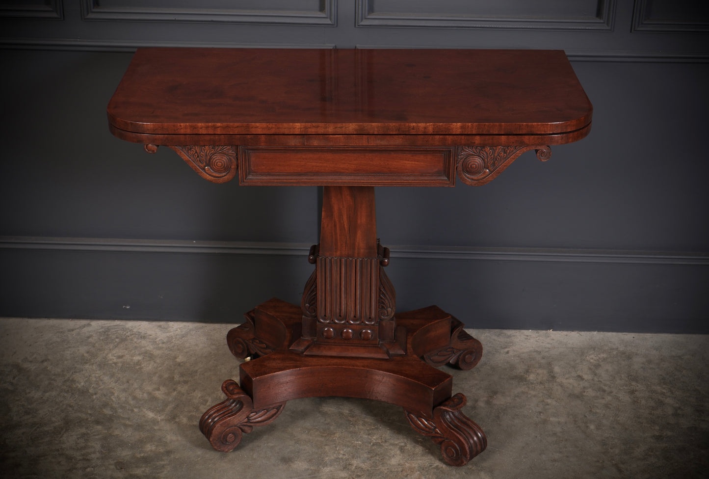 William IV Mahogany Tea Table