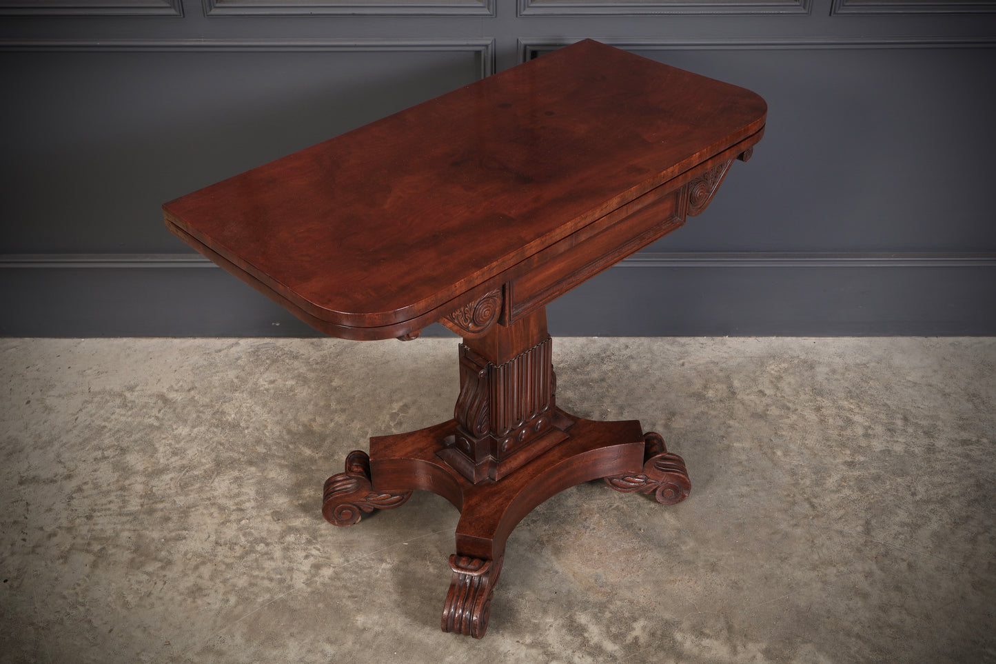 William IV Mahogany Tea Table