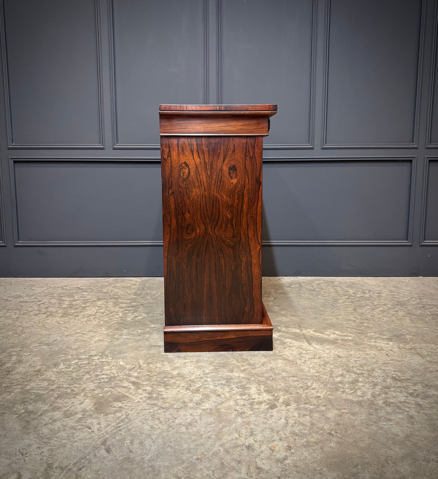 William IV rosewood side cabinet