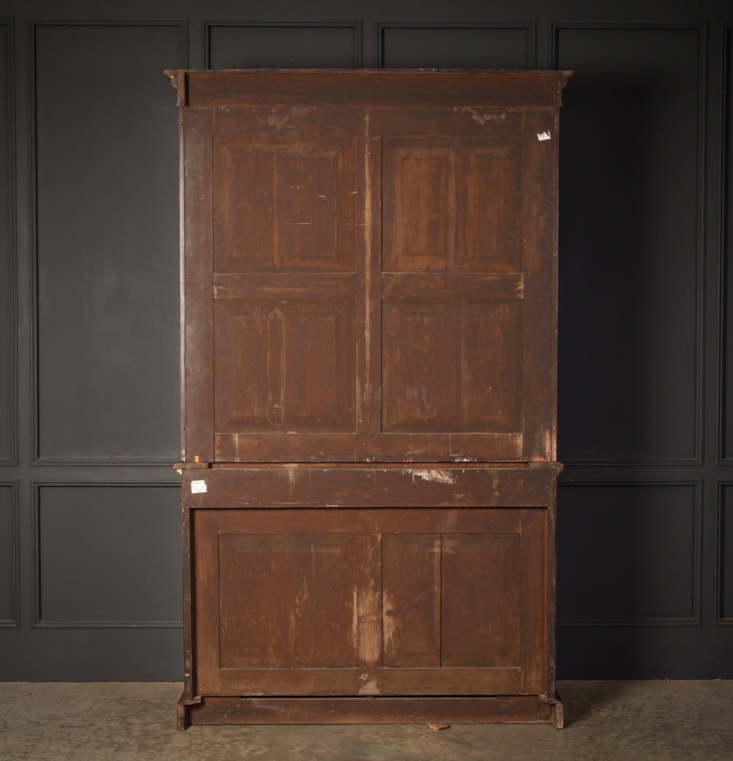 Fine William IV Walnut Glazed Bookcase