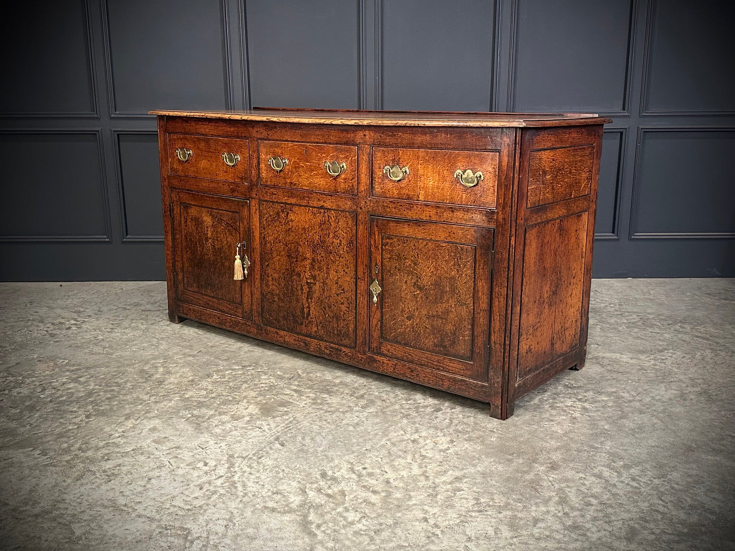18th Century Country Oak Sideboard