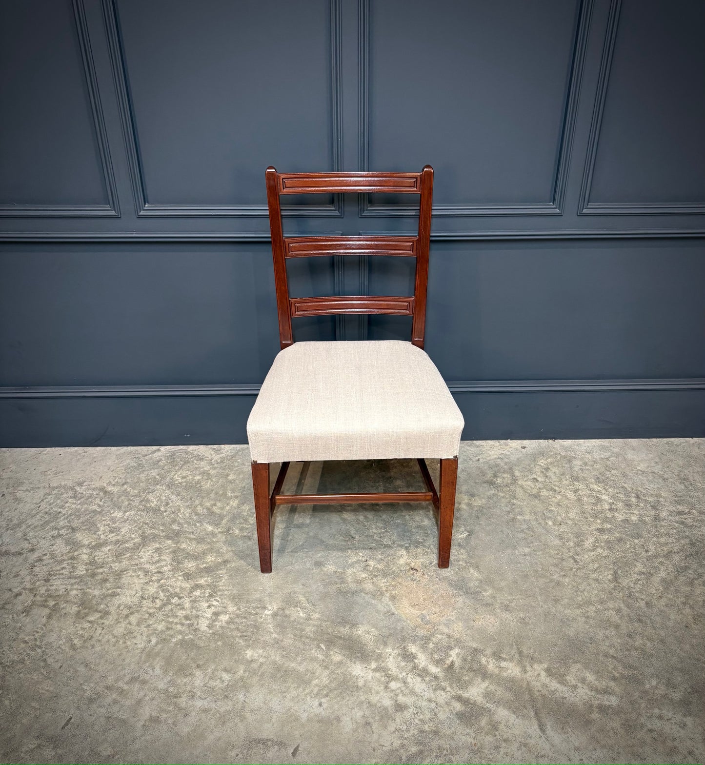 Set Of Eighteen Georgian Mahogany Dining Chairs