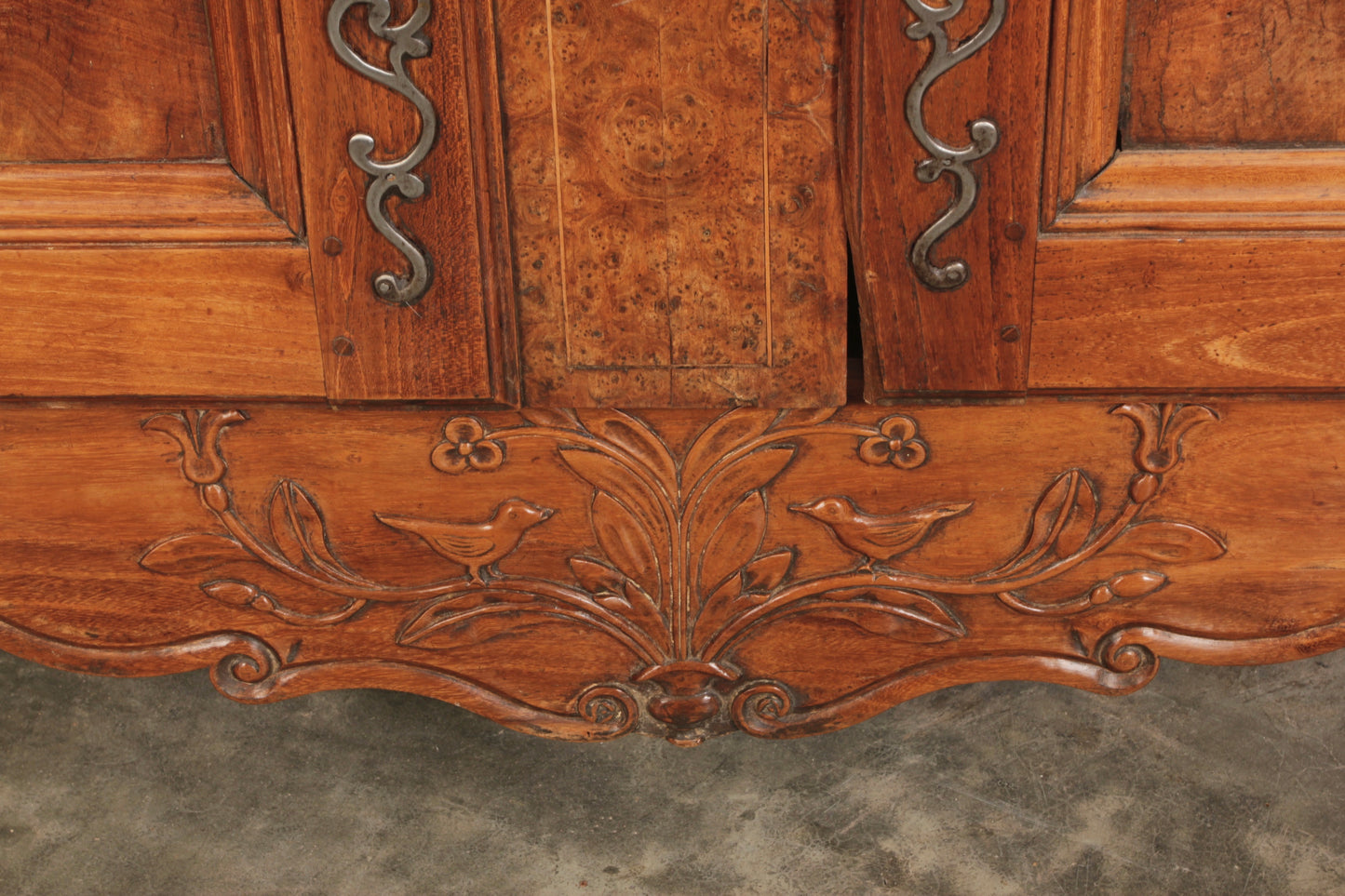 Large 18th Century Cherrywood & Walnut Dresser