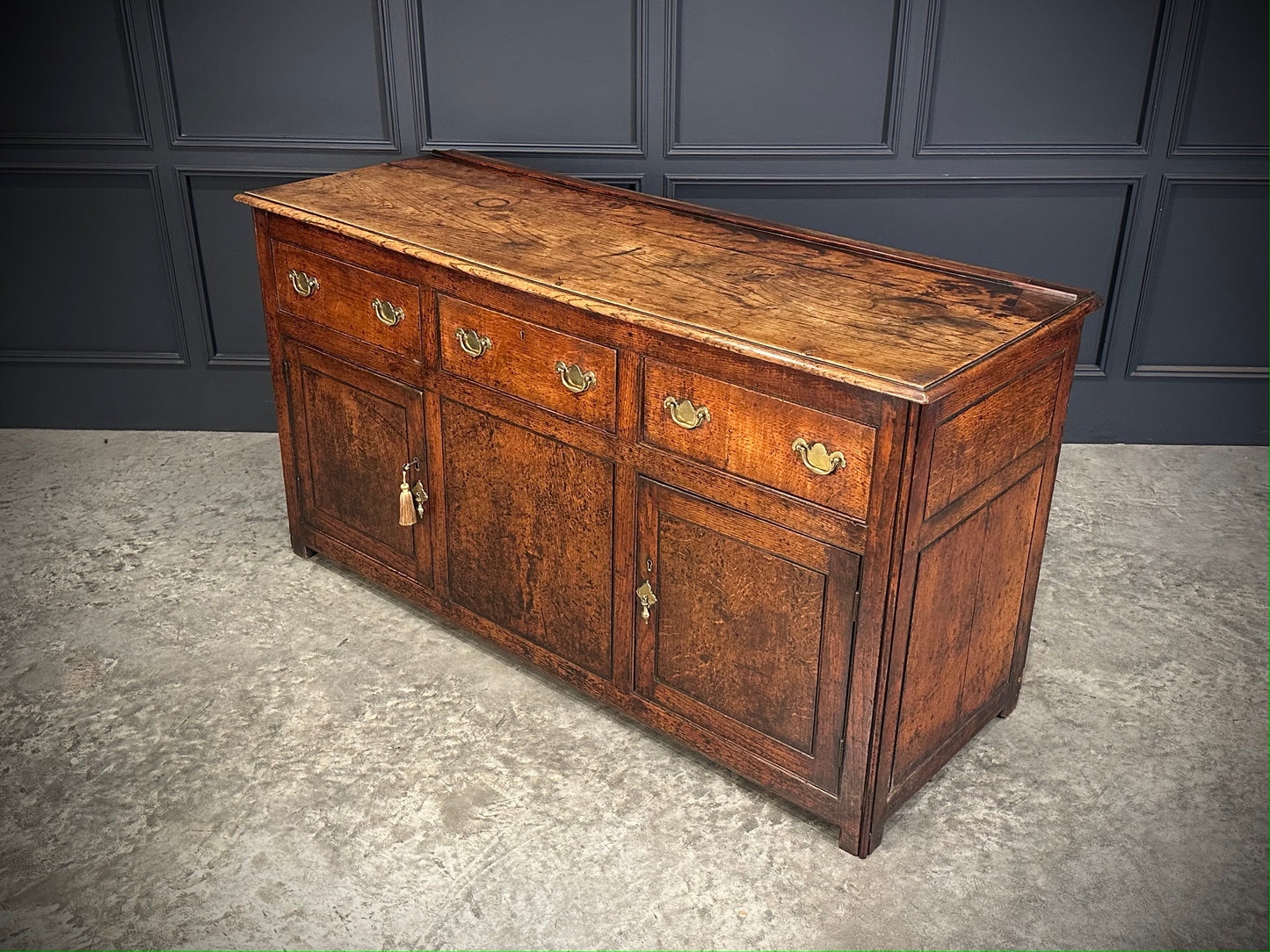 18th Century Country Oak Sideboard