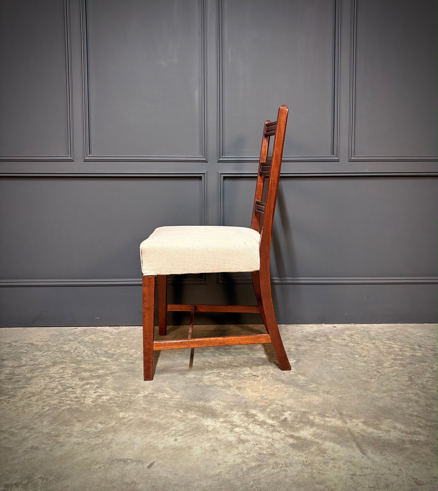 Set Of Eighteen Georgian Mahogany Dining Chairs