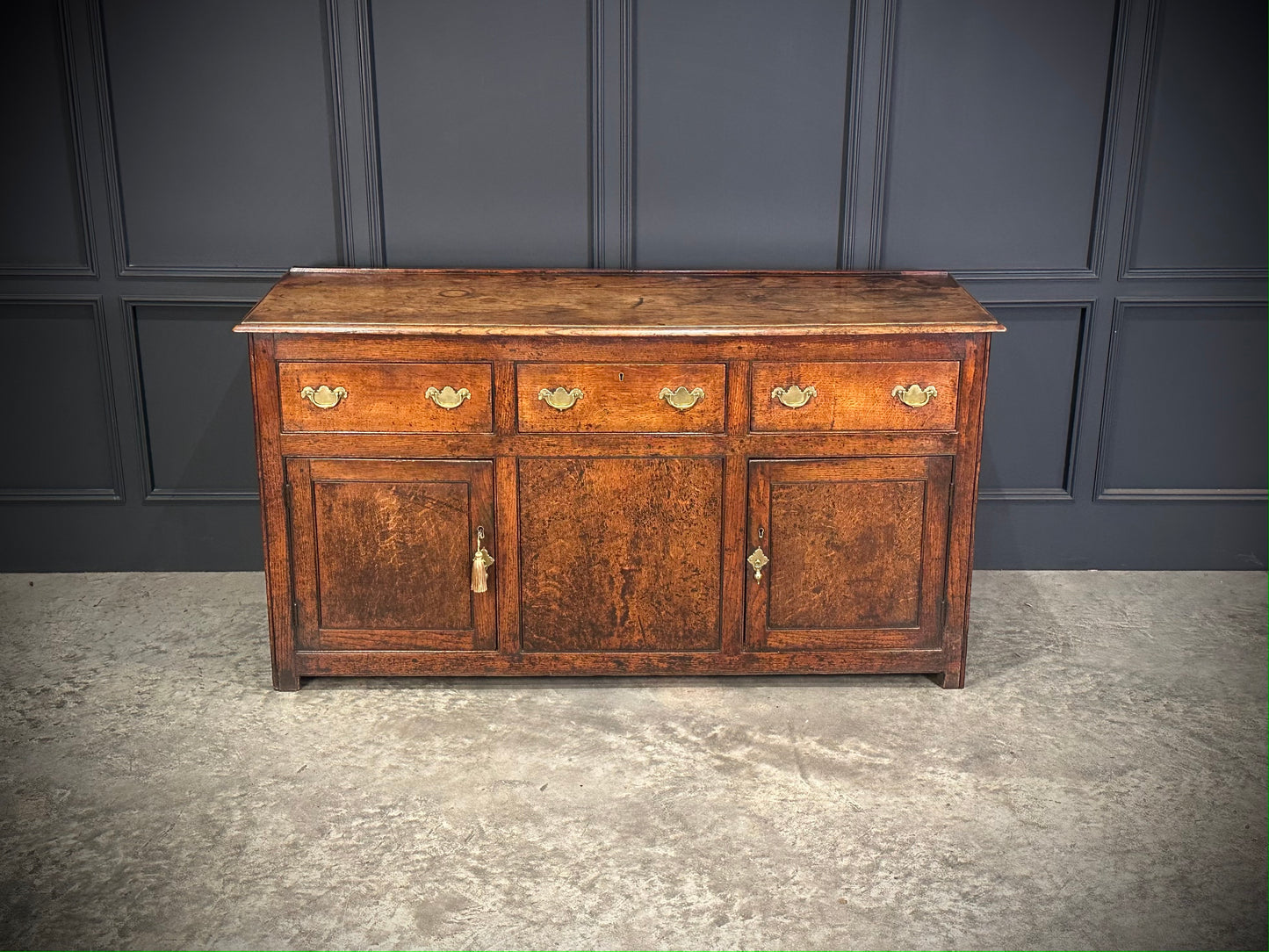 18th Century Country Oak Sideboard